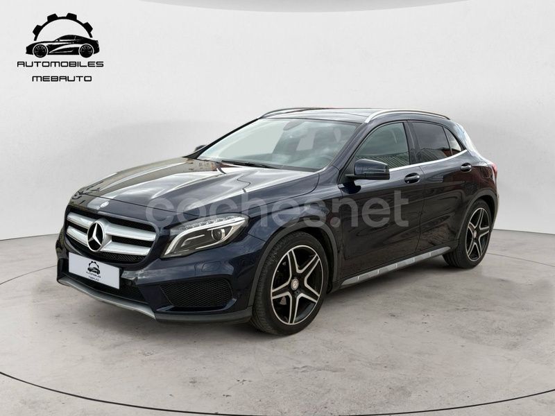 Azul Usado 2017 Mercedes GLA180 AMG line SUV | 14.999 € (Precio justo) - Imagen 1/4