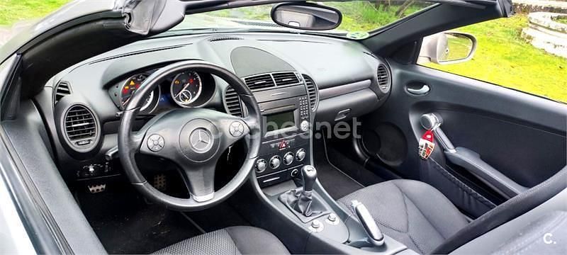 Usado Mercedes SLK200 184 CV (135 kW) 2008 Gris / plata Descapotable
