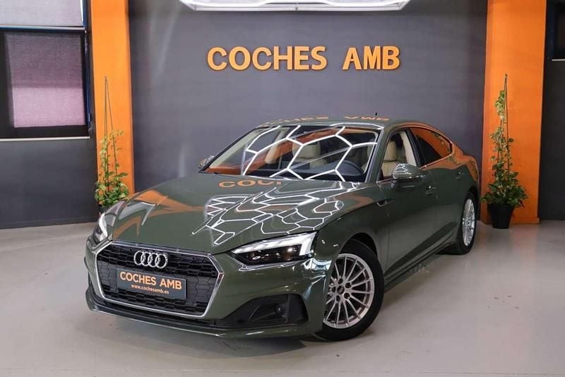 Usado Audi A5 Sportback Advanced 163 CV (119 kW) 2023 Verde Utilitario