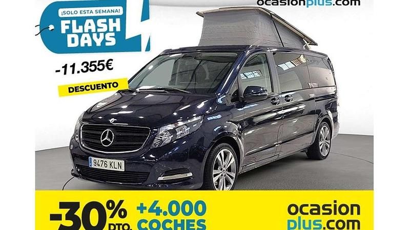 Azul Usado 2018 Mercedes V220 Marco Polo Monovolumen | 49.000 € - Imagen 1/4