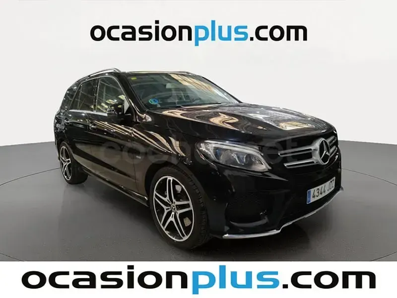 Usado Mercedes GLE500 442 CV (325 kW) 2017 Negro SUV