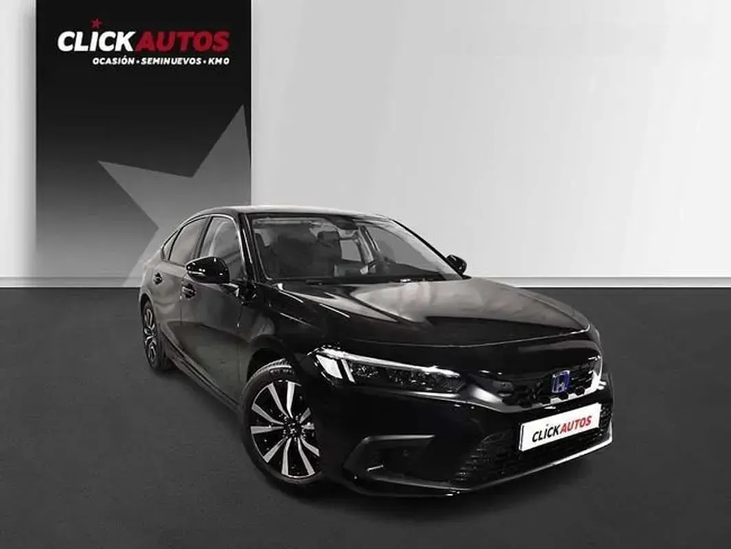 Usado Honda Civic Elegance 184 CV (135 kW) 2024 Negro Berlina