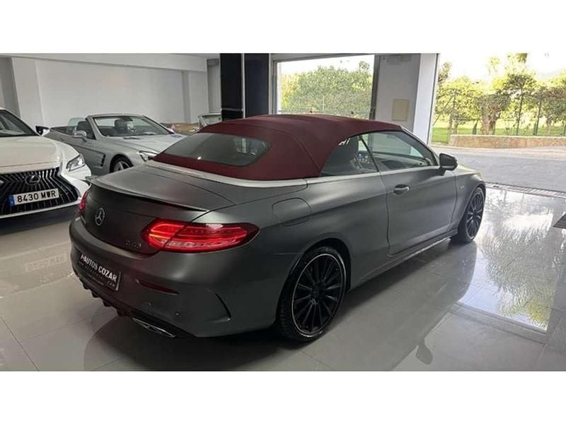 Usado Mercedes C43 AMG AMG 367 CV (269 kW) 2017 Gris Descapotable