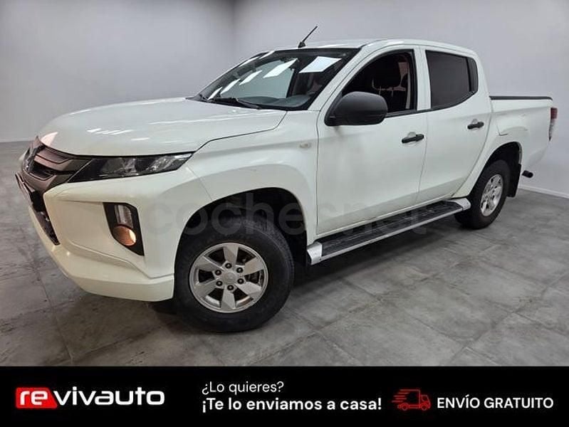 Usado Mitsubishi L200 150 CV (110 kW) 2021 Blanco Pickup/Camioneta