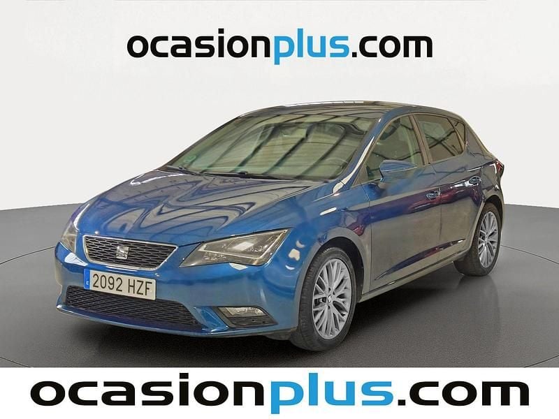 Usado Seat Leon I-Tech 150 HP (110 kW) 2014 Azul Citadino