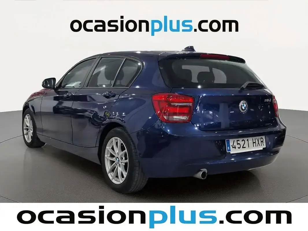 Usado BMW 116 Efficient Dynamics 116 CV (85 kW) 2014 Azul Utilitario