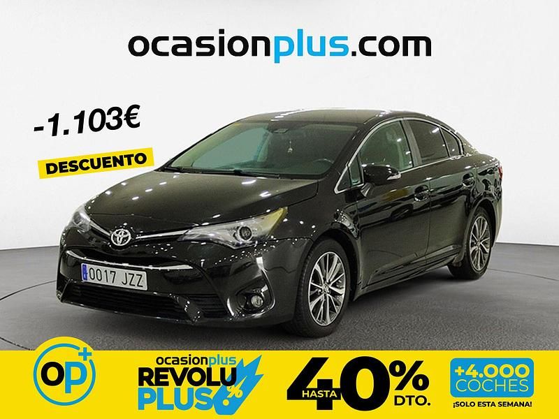 Usado Toyota Avensis Advance 143 CV (105 kW) 2017 Negro Berlina