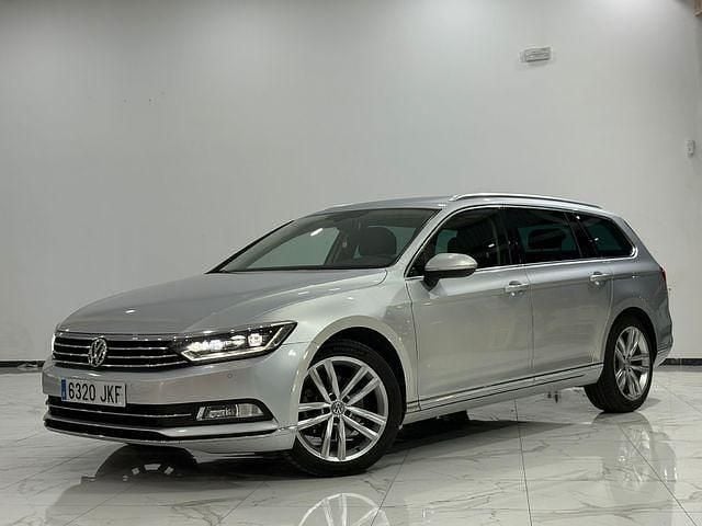 Gris Usado 2015 VW Passat Sportline Familiar | 12.990 € (Precio justo) - Imagen 1/4