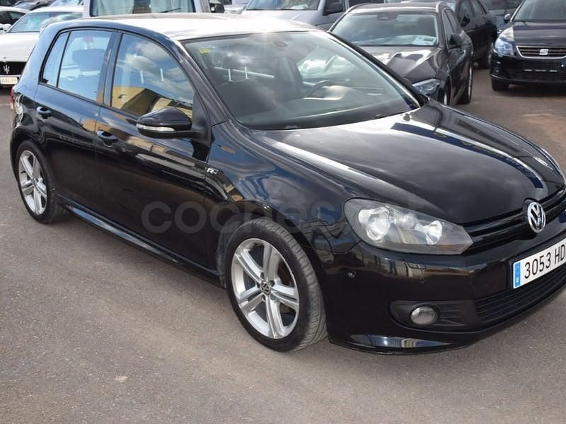 Usado VW Golf VI Sport 105 CV (77 kW) 2011 Negro Utilitario