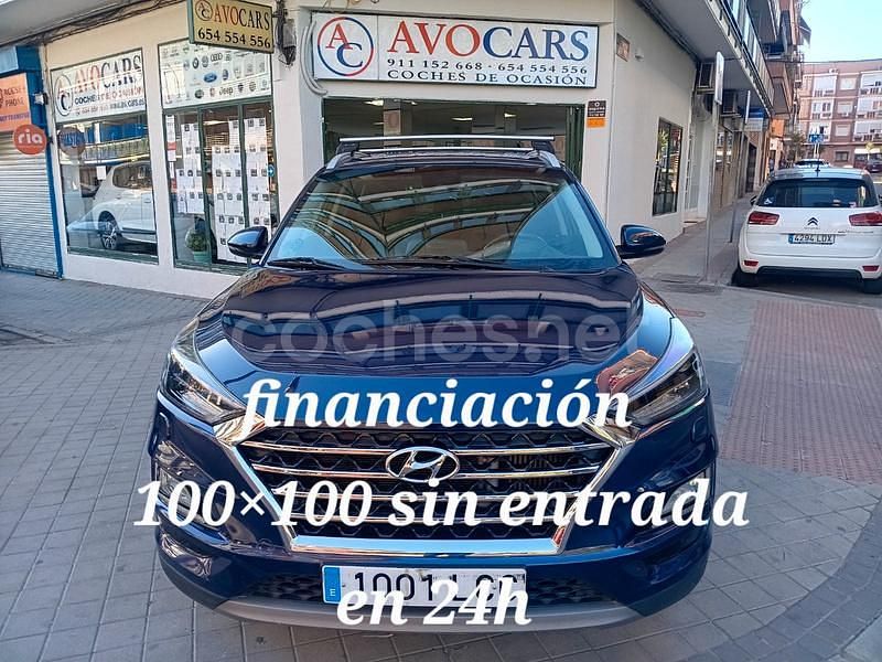 Usado Hyundai Tucson N Line 136 CV (100 kW) 2019 Azul SUV