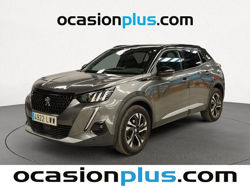 Gris Usado 2022 Peugeot 2008 GT SUV | 15.455 € (Precio justo) - Imagen 1/4