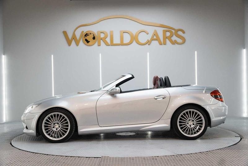Usado Mercedes SLK350 272 CV (200 kW) 2005 Gris / plata Descapotable