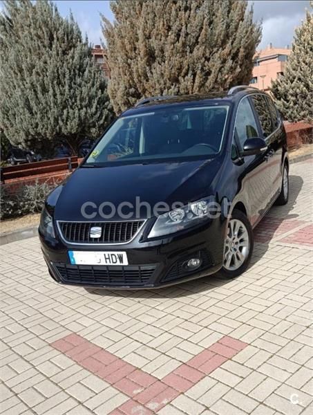 Usado Seat Alhambra Ecomotive 170 CV (125 kW) 2011 Negro Monovolumen