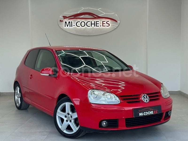 Rojo Usado 2007 VW Golf V GT Berlina | 5699 € (Precio justo) - Imagen 1/4