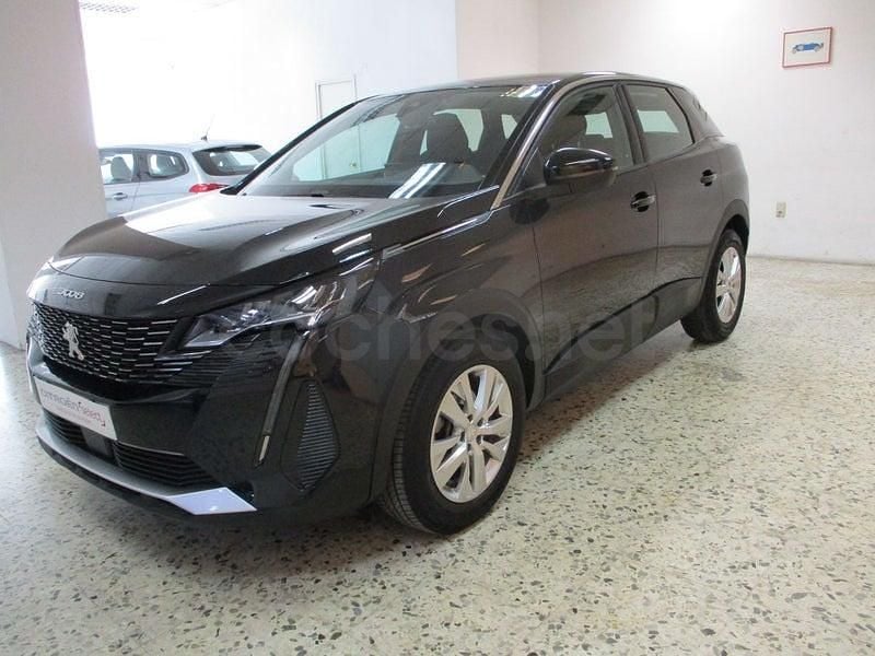 Käytetty Peugeot 3008 Active 130 HP (95 kW) 2022 Musta Katumaasturi