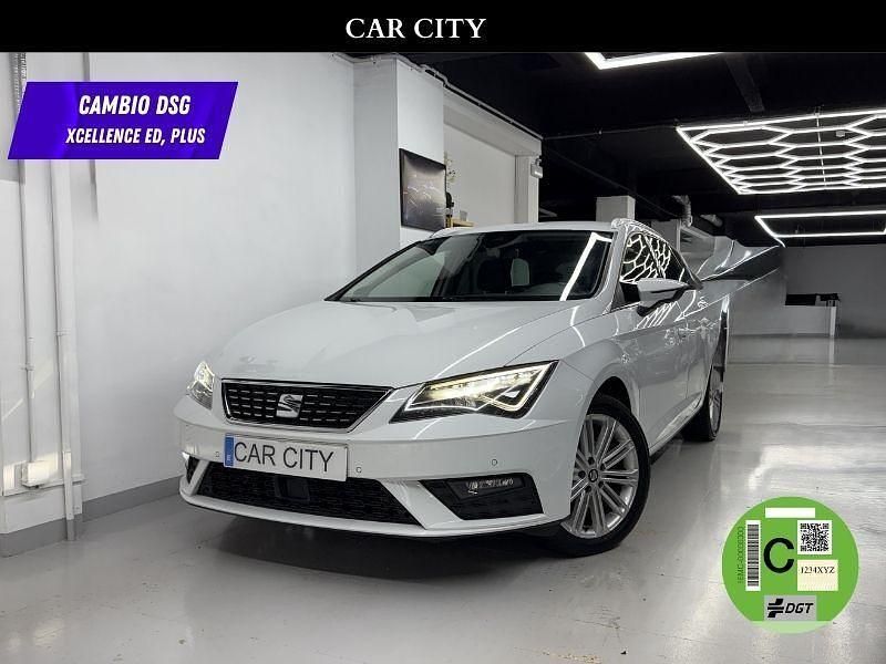 Blanco Usado 2019 Seat Leon XCELLENCE Familiar | 17.599 € (Precio justo) - Imagen 1/4