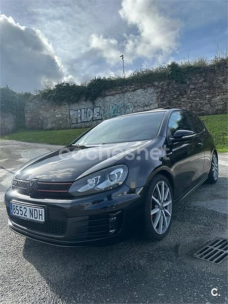 Usado VW Golf VI GTI 210 CV (154 kW) 2010 Negro Utilitario