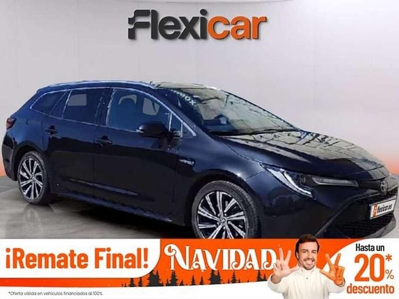 Negro Usado 2021 Toyota Corolla Advance Familiar | 18.790 € (Super precio) - Imagen 1/4