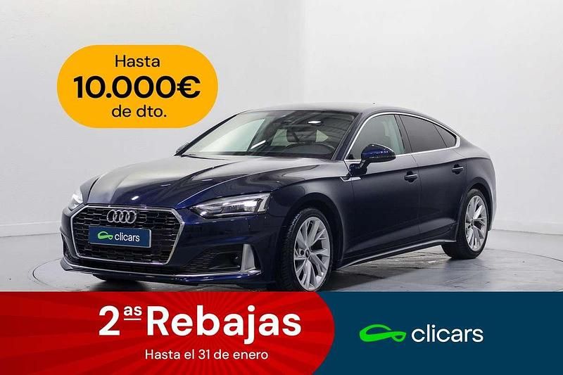 Blanco Usado 2022 Audi A5 Sportback Advanced Utilitario | 30.890 € (Super precio) - Imagen 1/4
