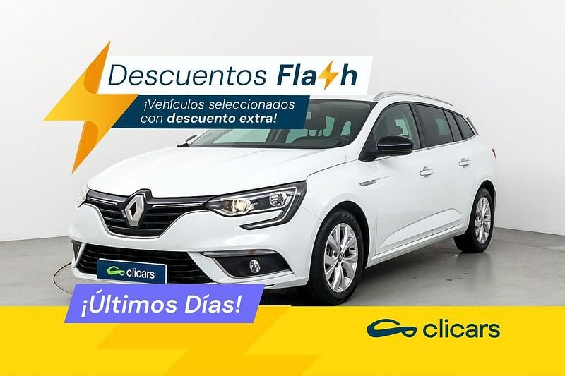 Usado Renault Mégane GrandTour LIMITED 115 CV (84 kW) 2018 Blanco Familiar
