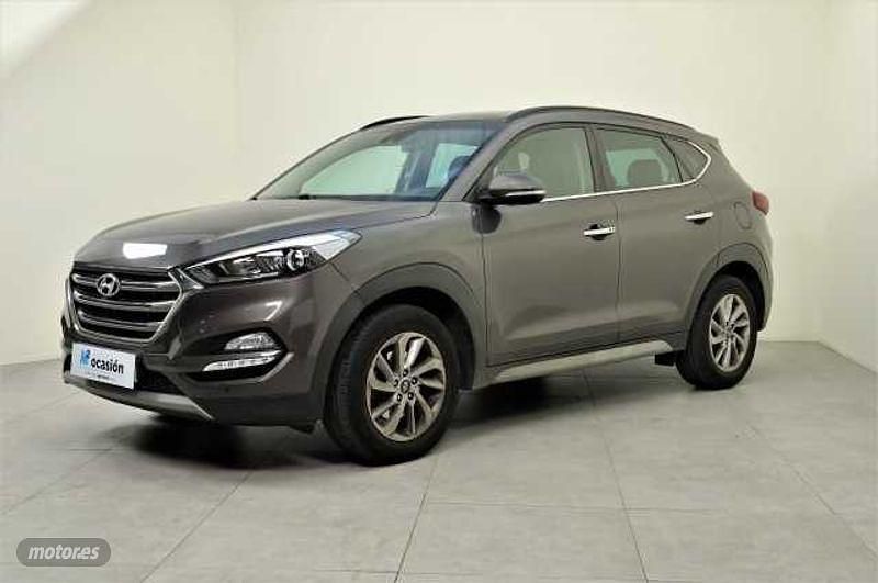Usado Hyundai Tucson 116 CV (85 kW) 2017 Gris SUV