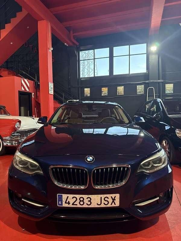 Usado BMW 218 150 CV (110 kW) 2016 Azul Coupe