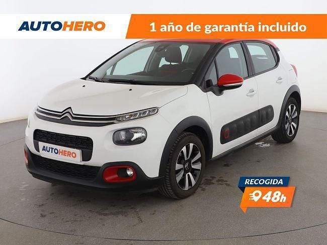 Blanco Usado 2018 Citroën C3 Feel Utilitario | 7999 € (Precio justo) - Imagen 1/3