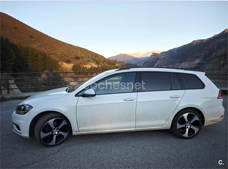 Usado VW Golf VII Advance 115 CV (84 kW) 2019 Blanco Familiar
