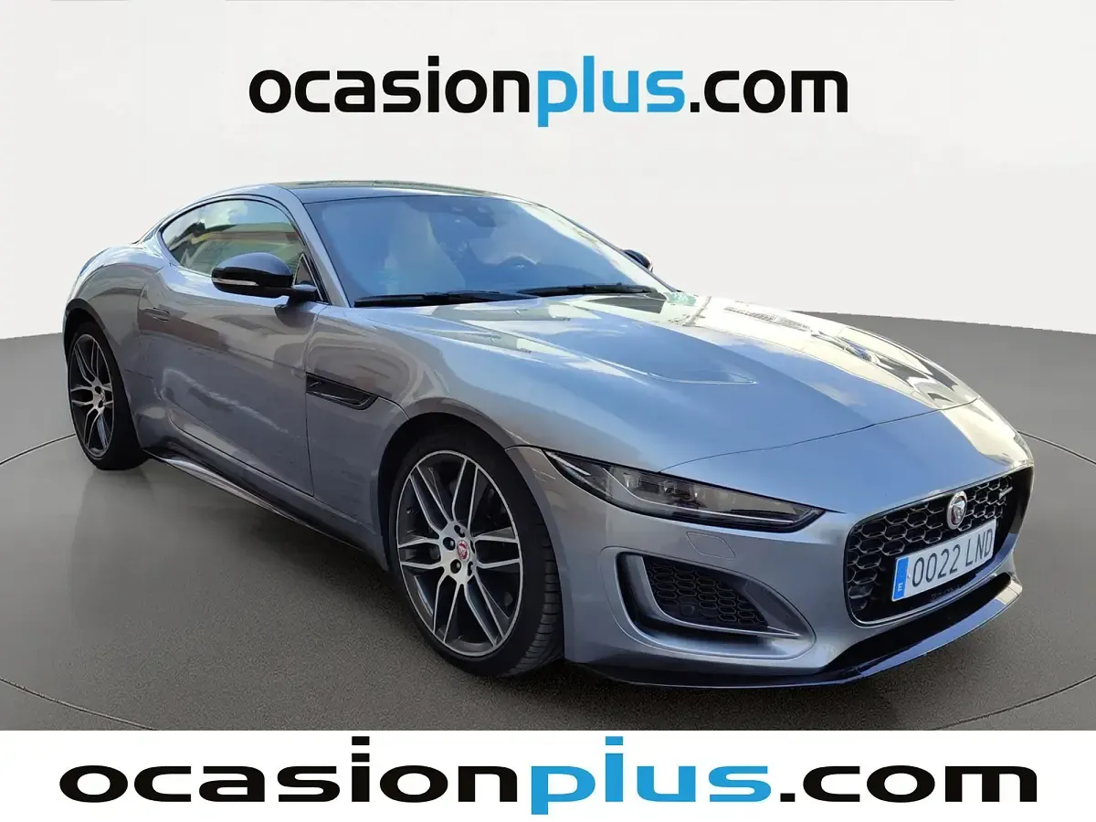 Usado Jaguar F-Type R-Dynamic 300 CV (220 kW) 2021 Gris Coupe