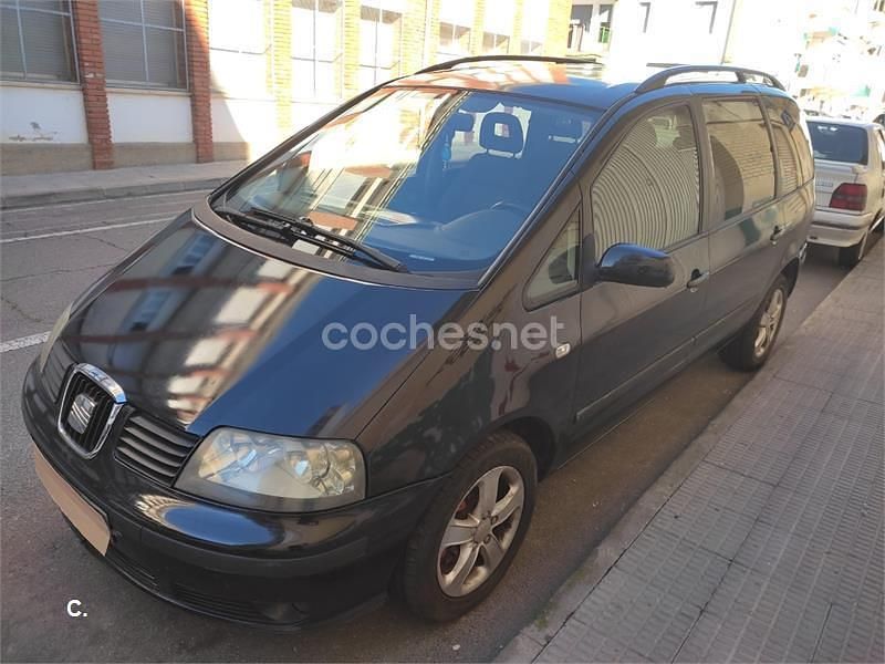 Usado Seat Alhambra Stylance 130 CV (95 kW) 2004 Negro Monovolumen