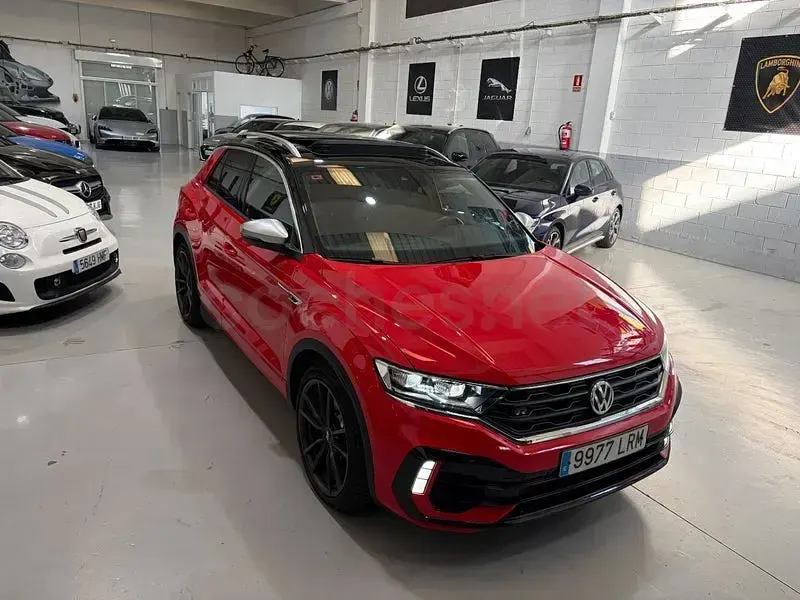 Usado VW T-Roc R 300 CV (220 kW) 2021 Rojo SUV
