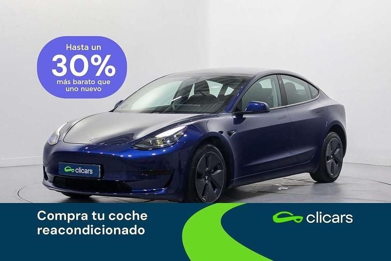 Azul Usado 2023 Tesla Model 3 Standard Range Berlina | 25.890 € (Super precio) - Imagen 1/4