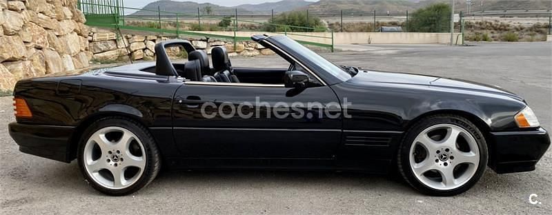 Usado Mercedes SL500 320 CV (235 kW) 1993 Negro Descapotable