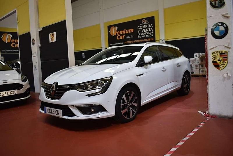 Blanco Usado 2020 Renault Mégane GrandTour LIMITED Familiar | 12.990 € (Precio justo) - Imagen 1/4