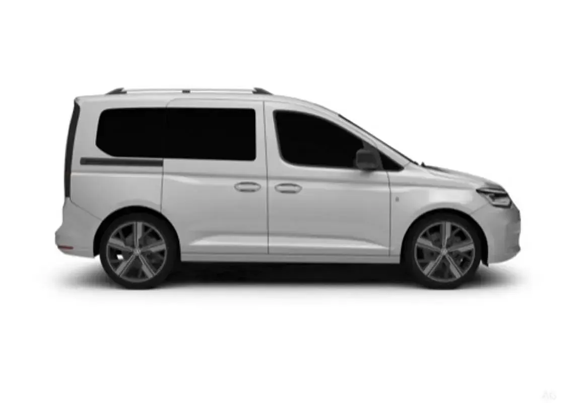 Usado VW Caddy 102 CV (75 kW) 2022 Blanco Monovolumen