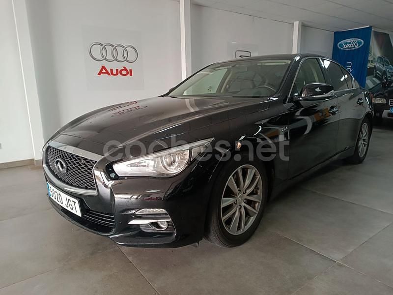Negro Usado 2015 Infiniti Q50 Berlina | 10.850 € (Buen precio) - Imagen 1/4