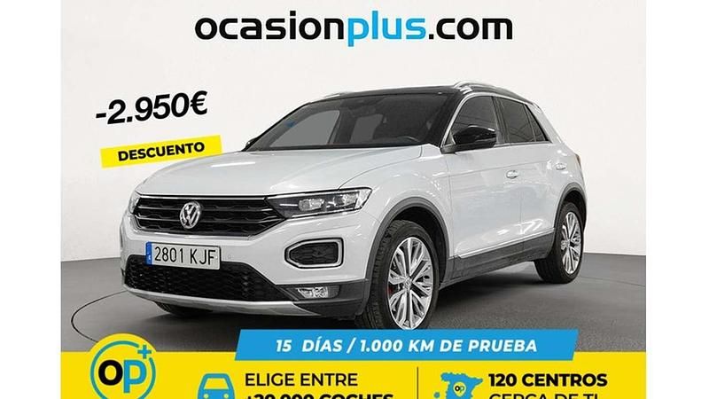 Usado VW T-Roc Sportline 190 CV (139 kW) 2018 Plateado SUV