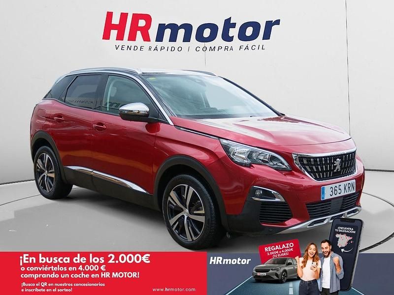 Rojo Usado 2018 Peugeot 3008 Allure SUV | 16.590 € (Precio justo) - Imagen 1/4