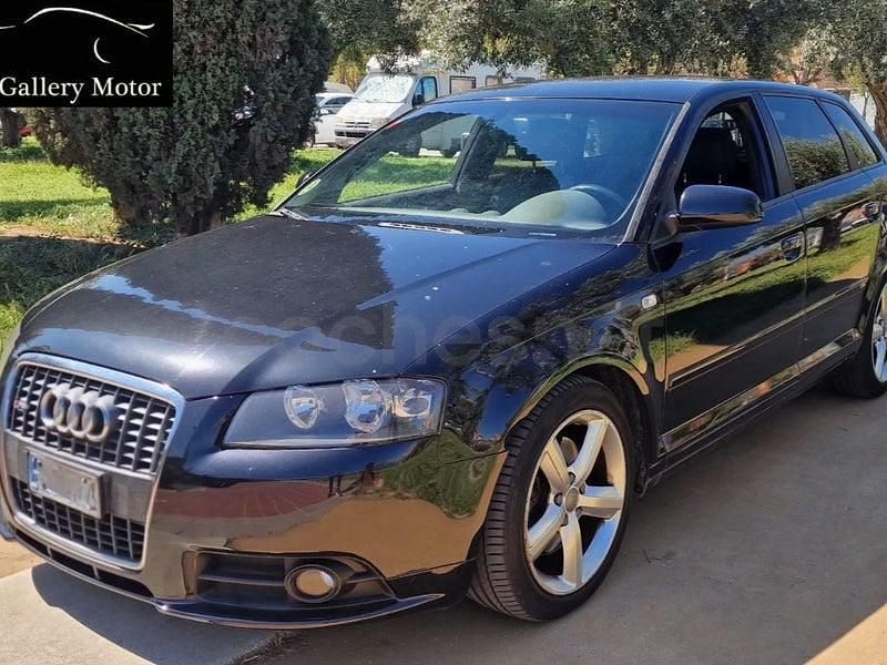 Brugt Audi A3 S-Line 170 HK (125 kW) 2008 Sort Hatchback