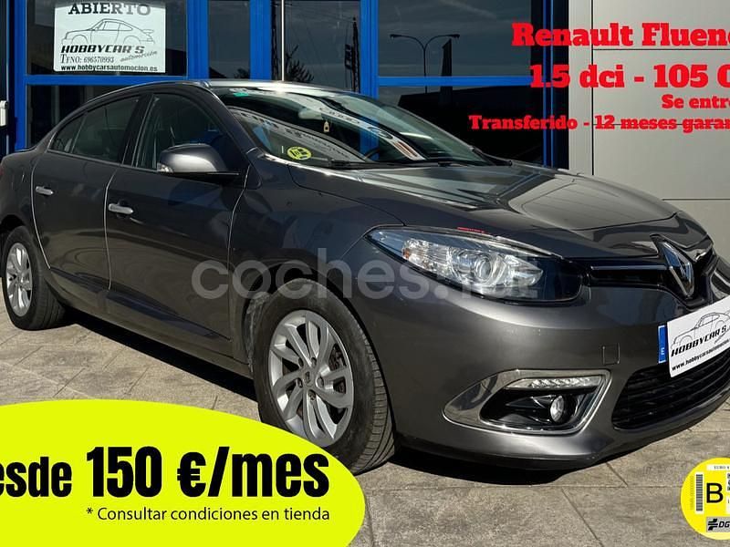 Gris / plata Usado 2014 Renault Fluence Dynamique Berlina | 6999 € (Precio justo) - Imagen 1/4