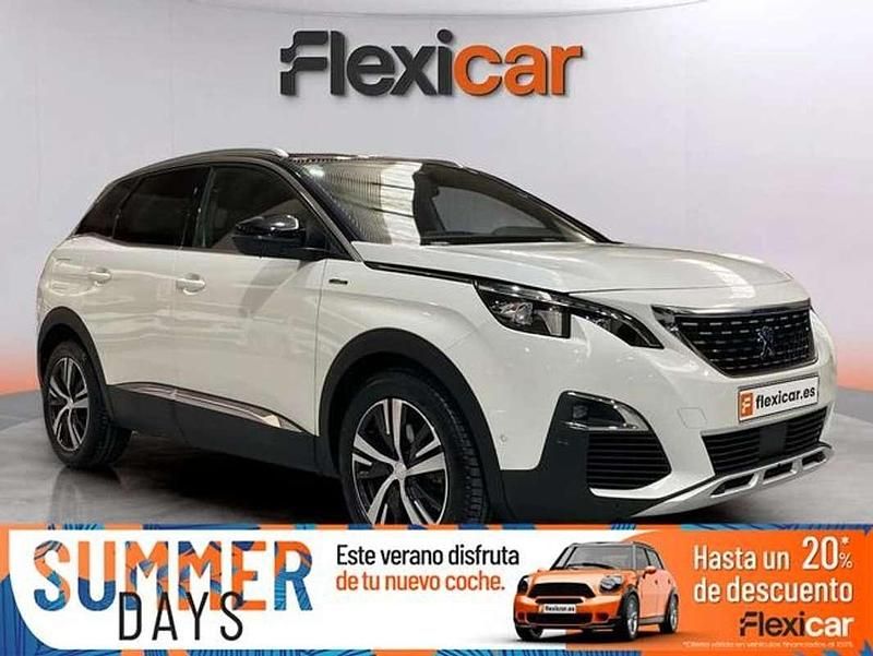 Blanco Usado 2018 Peugeot 3008 GT-line SUV | 19.490 € (Precio justo) - Imagen 1/4