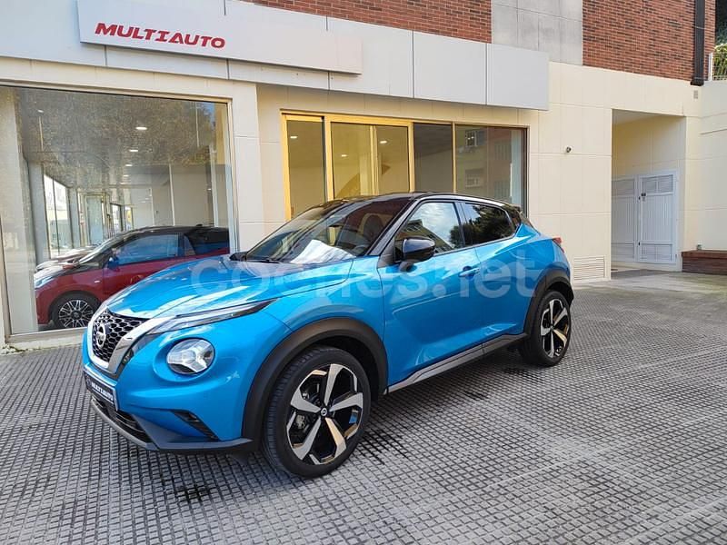 Azul Usado 2021 Nissan Juke Tekna SUV | 20.990 € (Precio justo) - Imagen 1/4