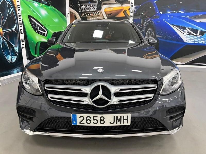Usado Mercedes GLC220 170 CV (125 kW) 2017 Gris / plata SUV