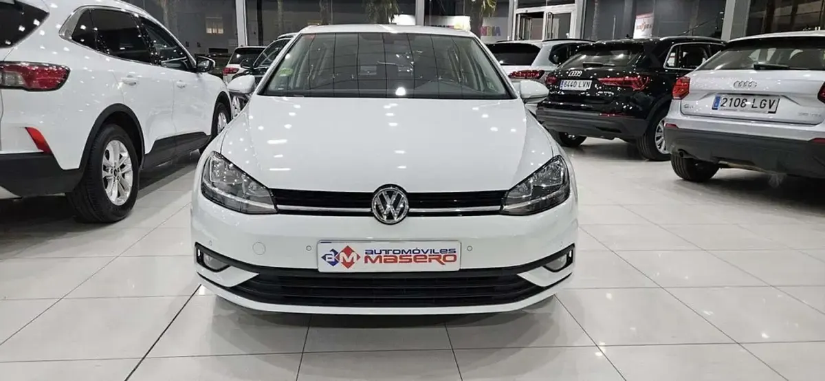 Usado VW Golf VII 110 CV (80 kW) 2019 Blanco Utilitario