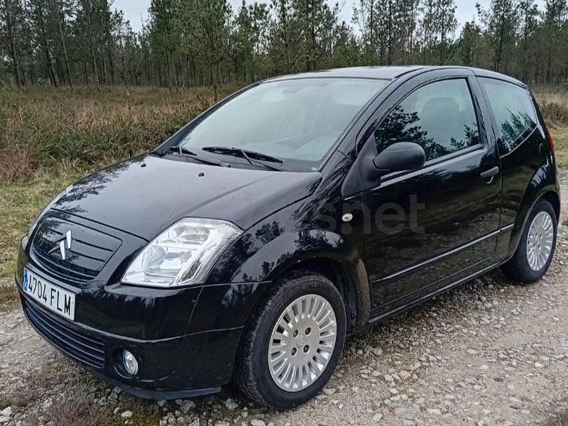 Usado Citroën C2 75 CV (55 kW) 2007 Negro Utilitario