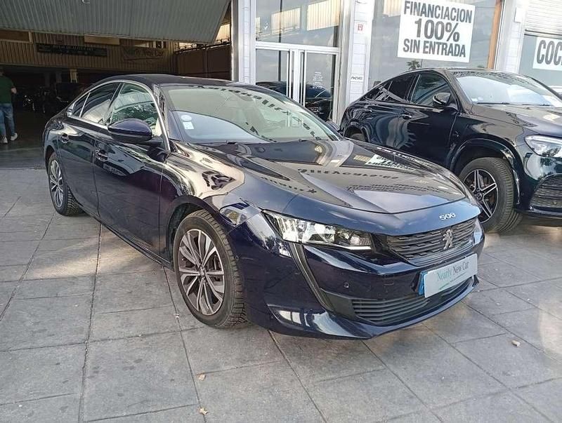 Usado Peugeot 508 Allure 225 CV (165 kW) 2020 Azul Berlina