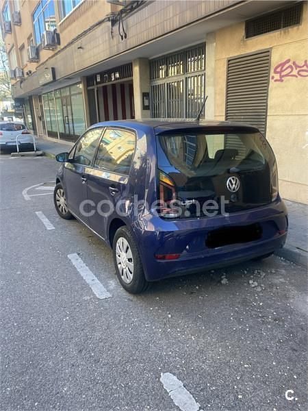 Käytetty VW up! high up! 60 HP (44 kW) 2018 Sininen Viistoperä