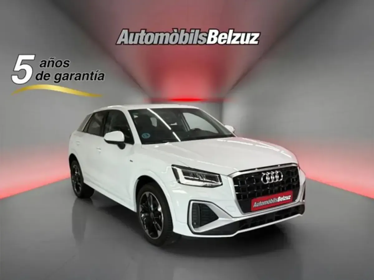 Usado Audi Q2 S-Line 150 CV (110 kW) 2022 Blanco SUV