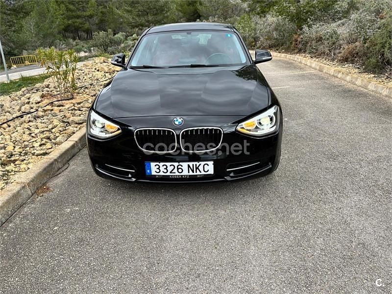 Usado BMW 116 Sport Line 136 CV (100 kW) 2013 Negro Utilitario