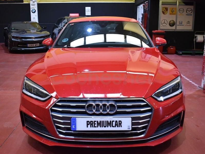 Usado Audi A5 Sportback S-Line 150 CV (110 kW) 2018 Rojo Utilitario